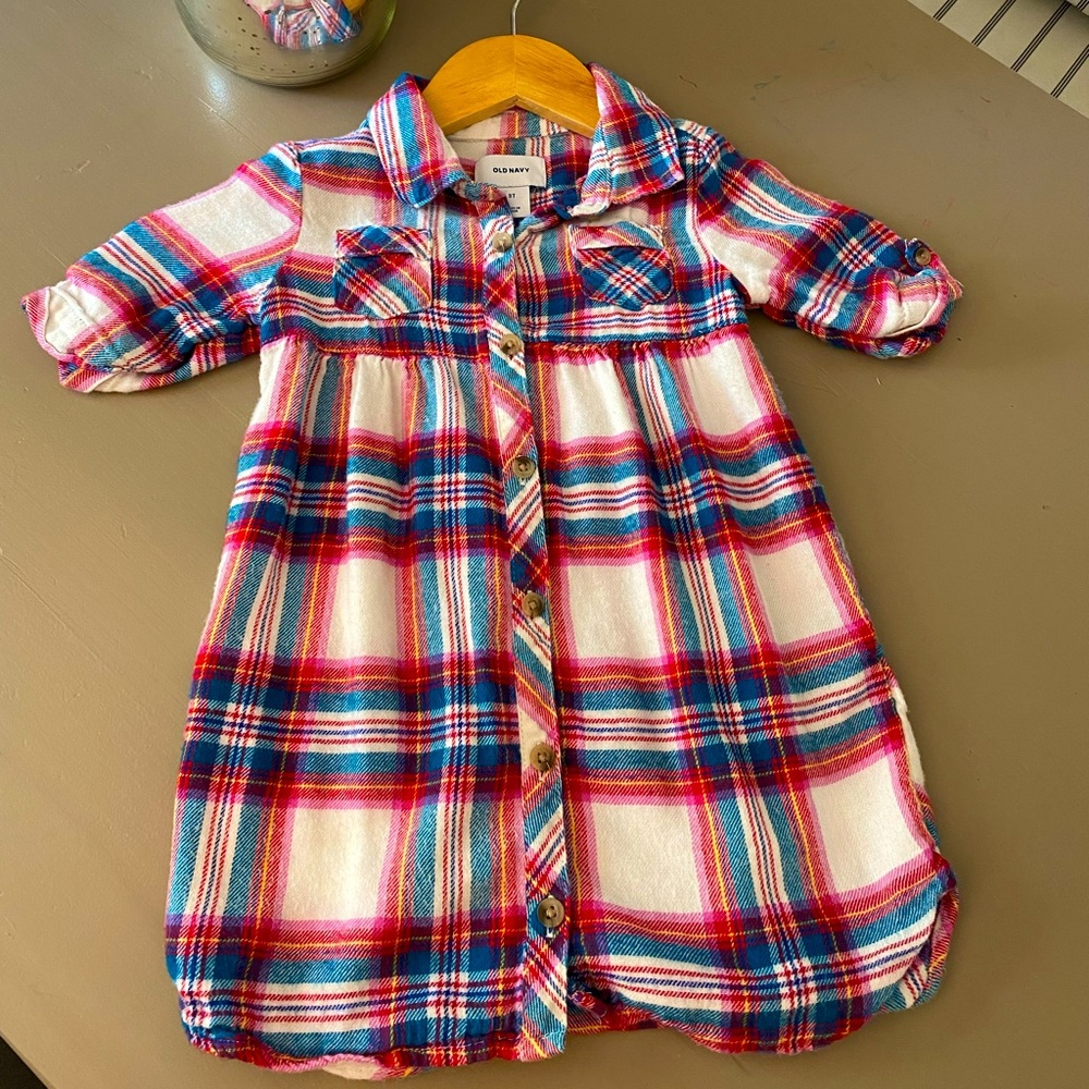 Old Navy 3t Plaid Dress